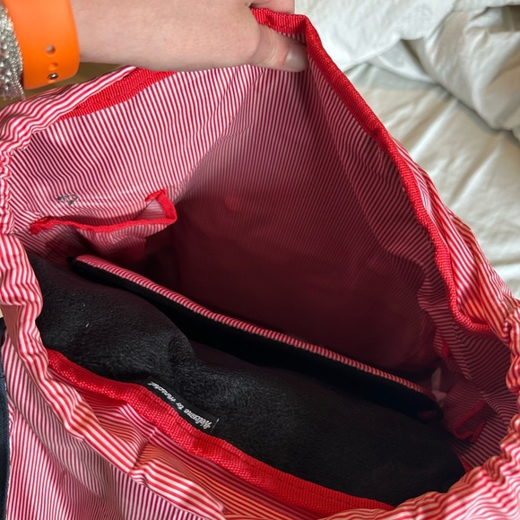 Herschel Supply Company Blue and Brown Backpack - little America - Picture 5 of 5